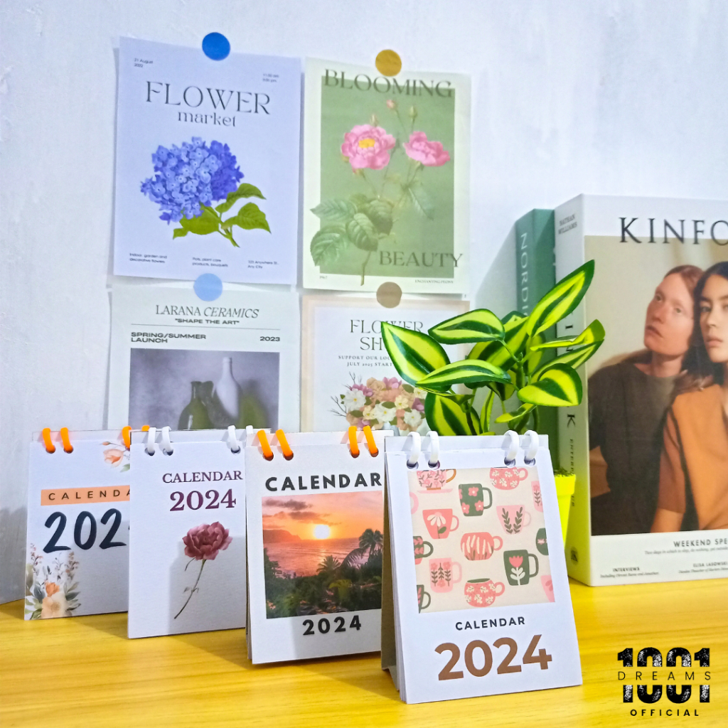 

Kalender 2024 Mini Aesthetic I Kalender Meja Kerja & Meja Belajar
