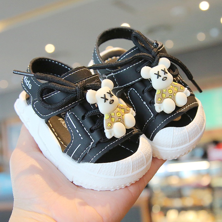 babyfit sepatu sandal anak cewek cowok boneka bear ELPI sandal gunung import ty-1007