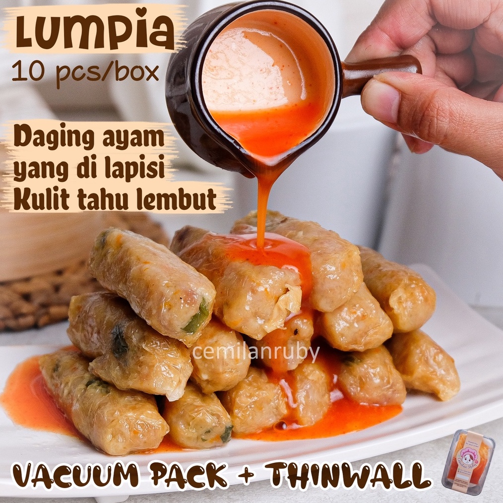 

MALL Lumpia Ayam Kulit Tahu (FROZEN) gas !!