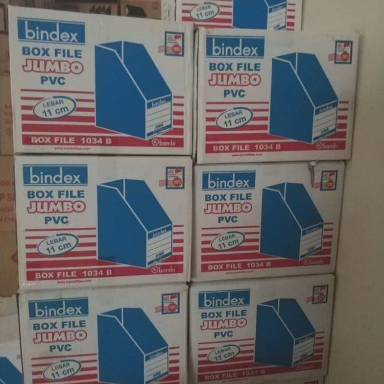 

Miliki Segera BOX FILE LIPAT BINDEX JUMBO PVC LEBAR 11 CM AEC