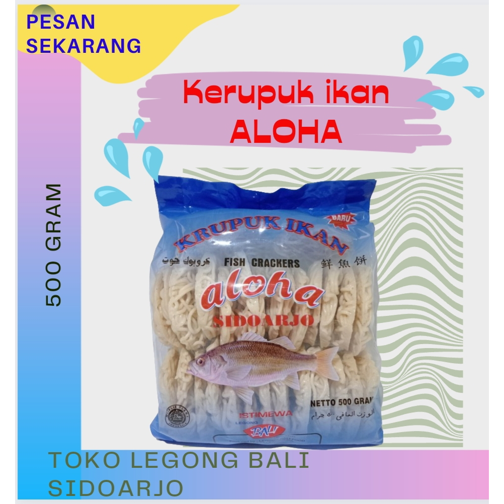 

Legong Bali Aloha Kerupuk Ikan Tenggiri Istimewa 500g Palembang Besar
