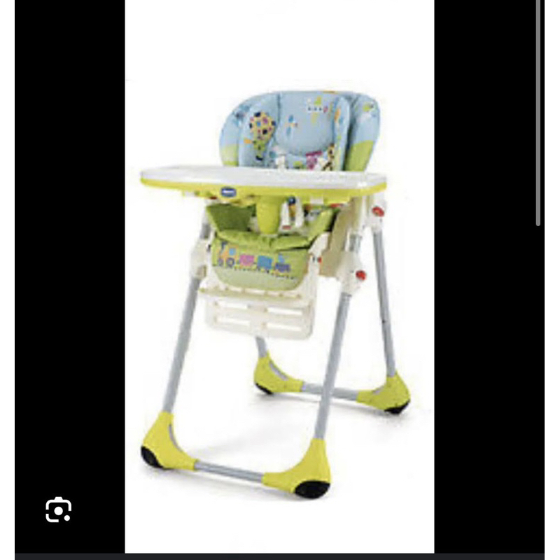 CHICCO POLLY 2in1 HIGH CHAIR GREEN