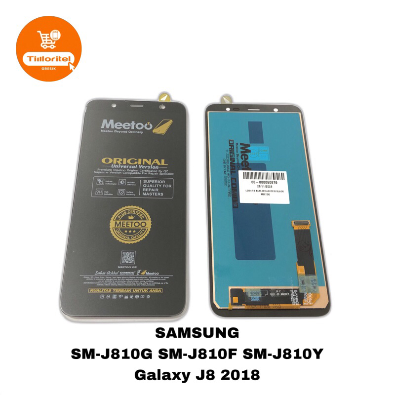 LCD TOUCHSCREEN SAMSUNG GALAXY J8 2018 J810 SM-J810Y SM-J810G SM-J810F FULLSET INCELL