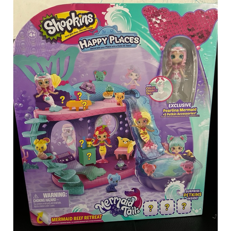Shopkins Mermaid Reef Retreat New original Moose