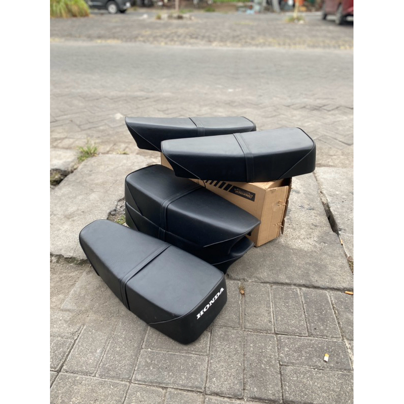 Jok honda cb xl125 e trail xl 125 e spon ijo