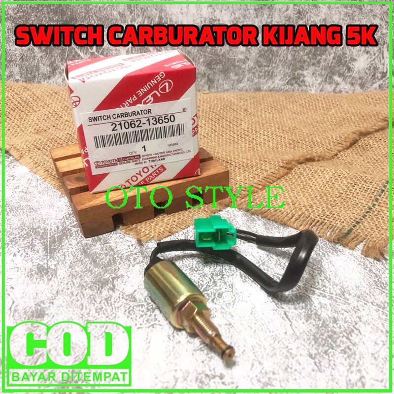 SWITCH CARBURATOR KIJANG 5K - SELENOID CARBU LANGSAM KIJANG SUPER 5K