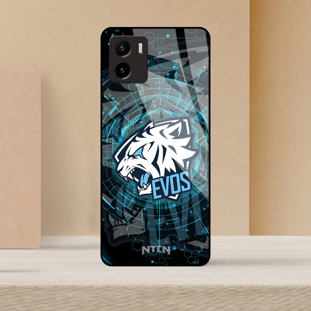 [ EVS ] jasoncellphone Softcase Kaca Kilau VIVO Y15S / VIVO Y01 - Casing Hp - Softcase - Softcase Gl