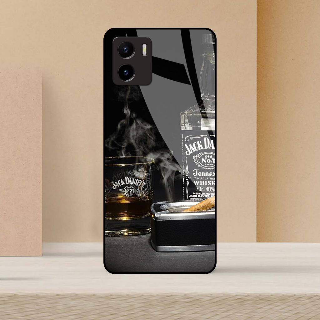 [ JDK ] jasoncellphone Softcase Kaca Kilau VIVO Y15S / VIVO Y01 - Casing Hp - Softcase - Softcase Gl