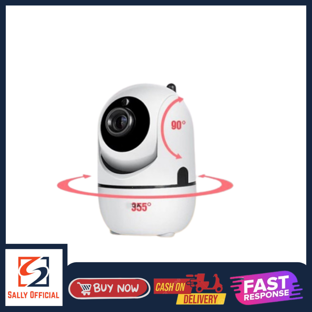 IP Cam CCTV Wifi Wireless Portable Smart Babycam