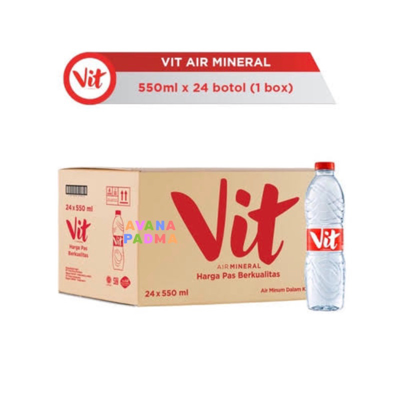 

Vit Air Mineral 550ml (1 Karton/24 pcs)