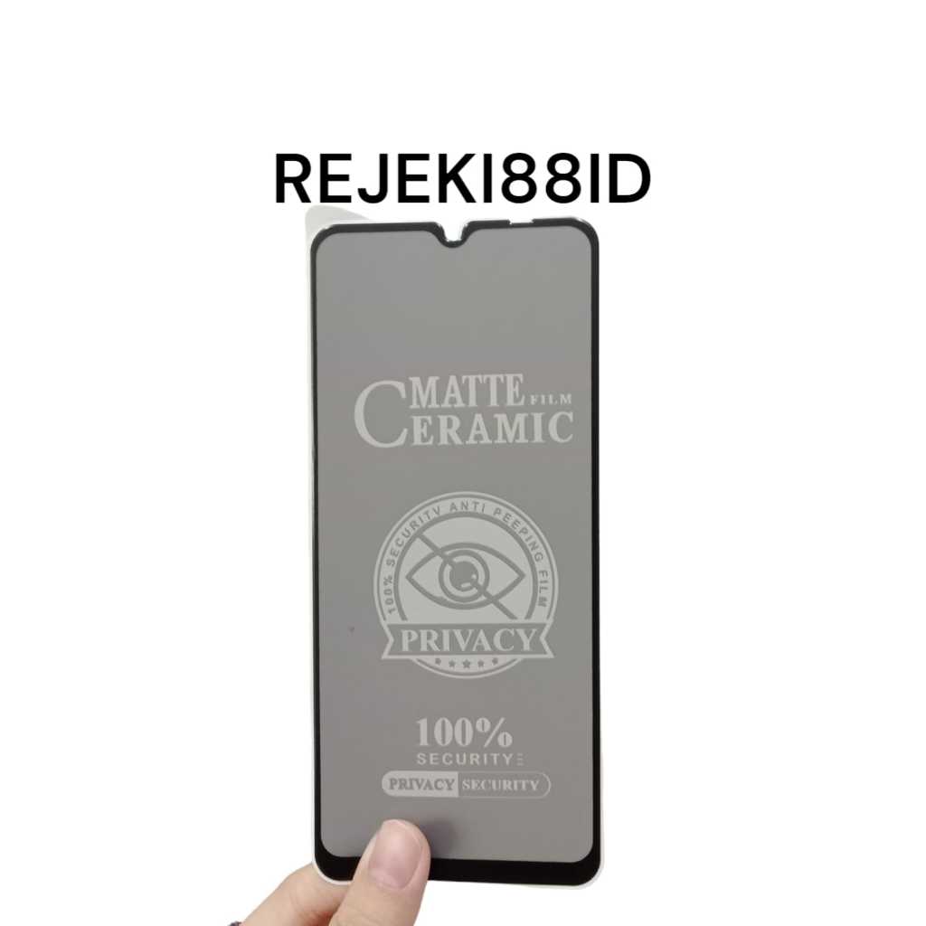 ANTI GORES ANTI SPY PRIVACY MATTE CERAMIC TECNO POVA 4 PRO