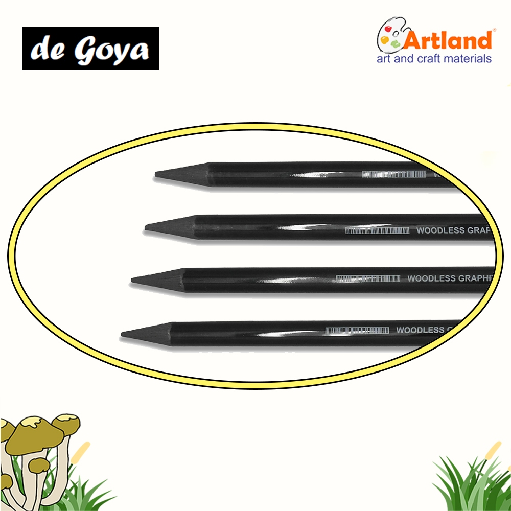 

DeGoya Woodless Graphite – Stik Grafit Padat untuk Sketsa & Shading