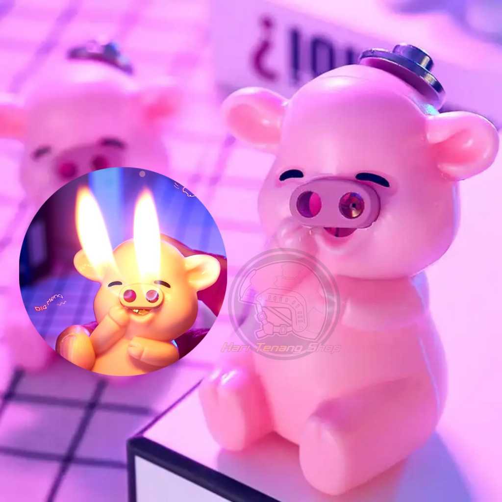 Korek api babi mini korek api model babi mini pemantik babi mini outdoor