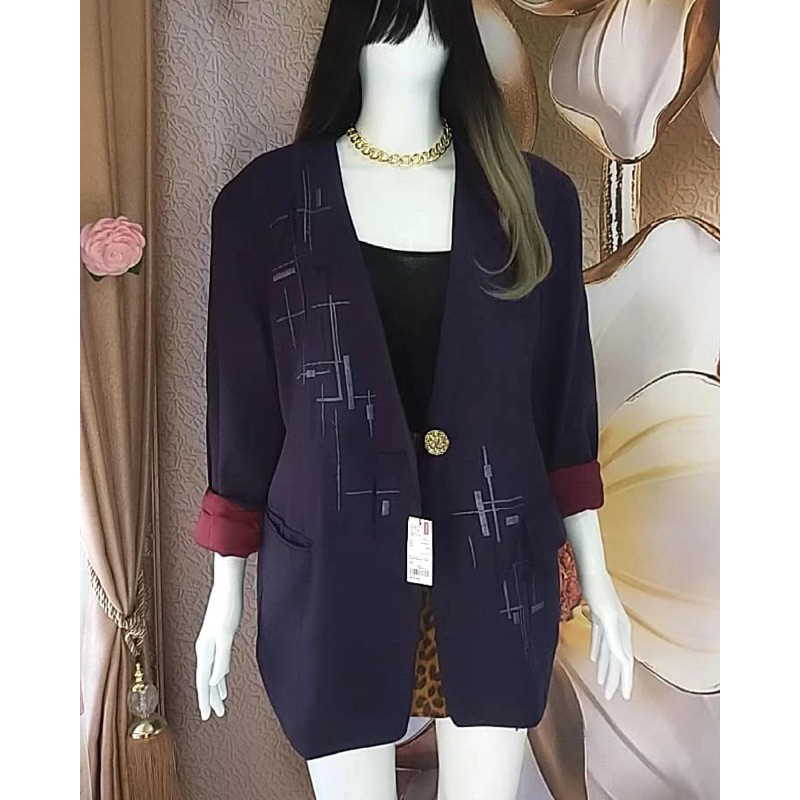blazer oversize