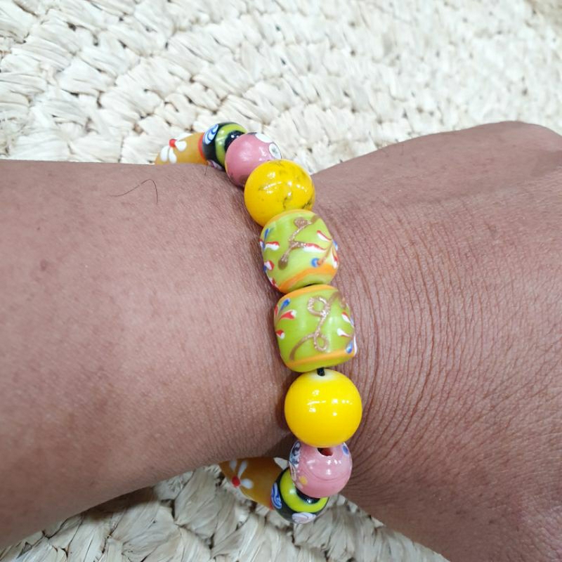 GELANG MANIK DAYAK KHAS KALIMANTAN