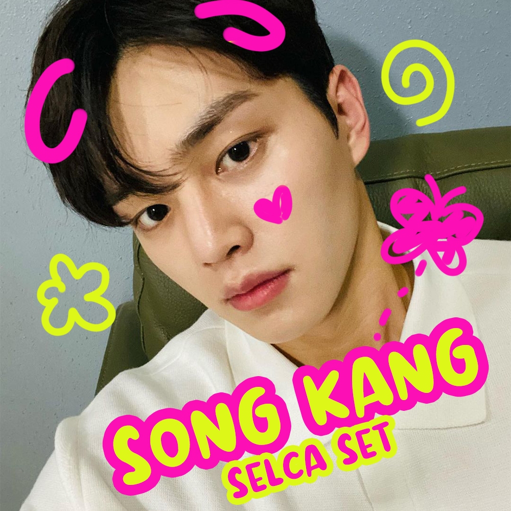 (2 SISI) Song Kang - Selca Set Fanmade Photocard