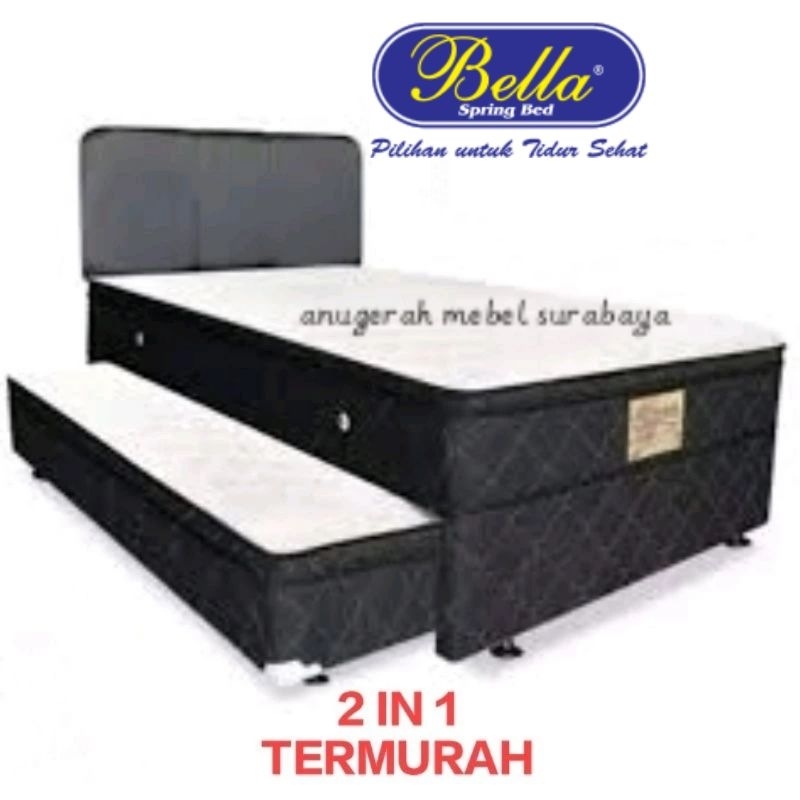 Set Springbed Sorong 2 in 1 Diamond Bella (SURABAYA & SIDOARJO)
