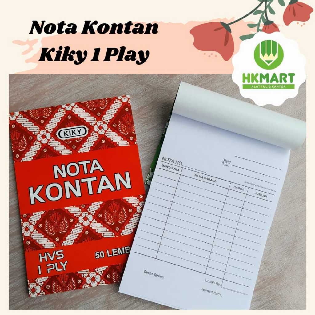 

Nota Kontan 1 Play Kiky Murah