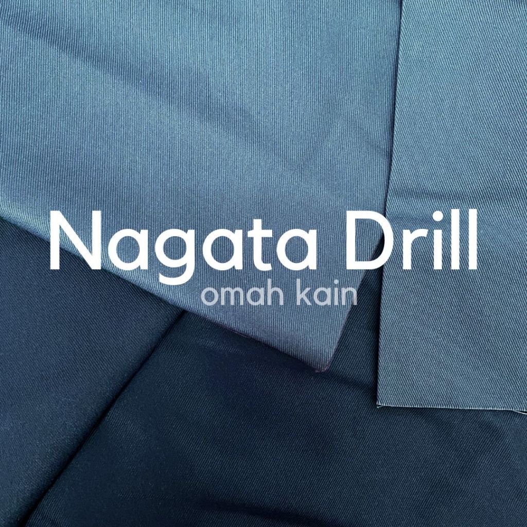 KAIN NAGATA DRILL (KAIN SERAGAM, GRADE A, PREMIUM)