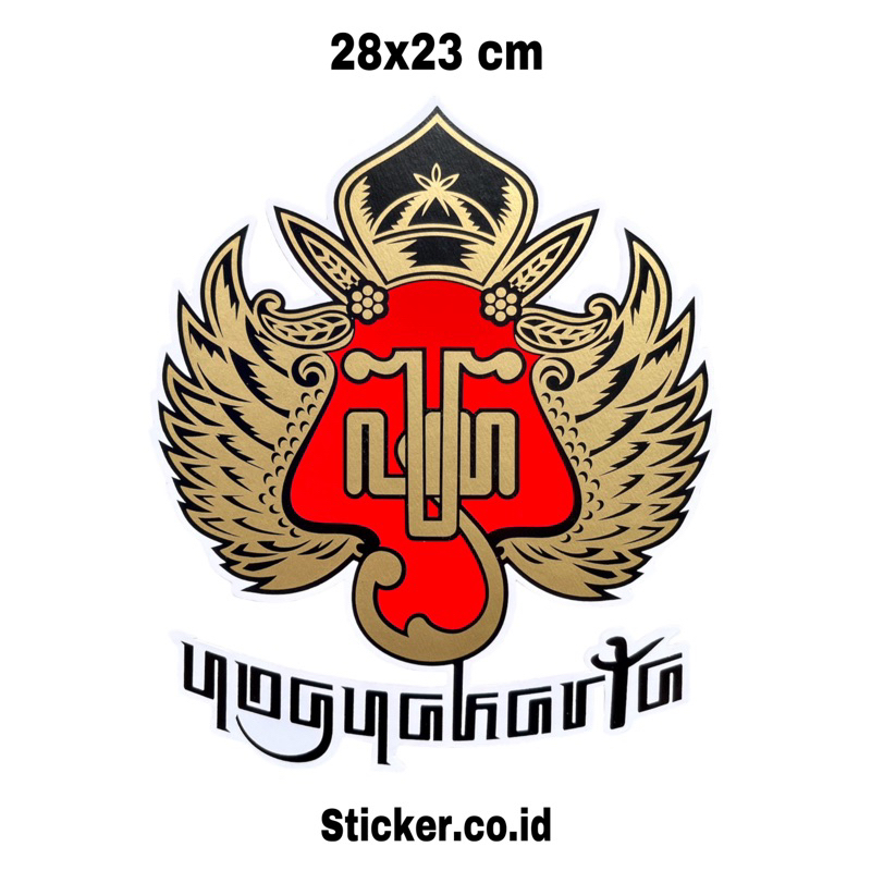 

Sticker Logo YogyaKarta Ukuran 28x23 cm