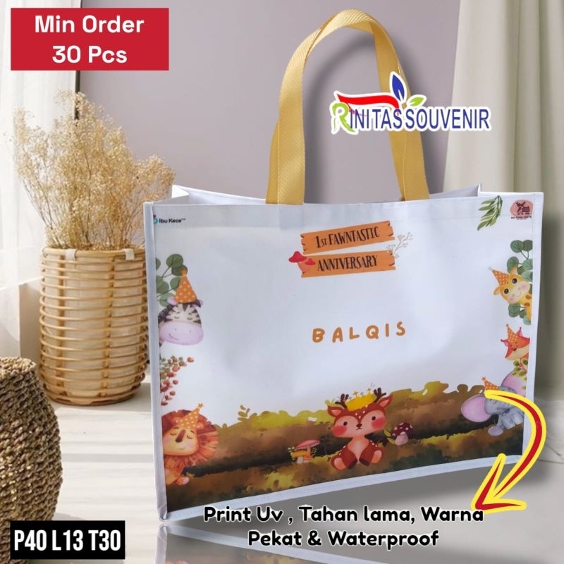 

Tas Polyester Sablon Uv Tas Souvenir Polyester Tas Souvenir Custom