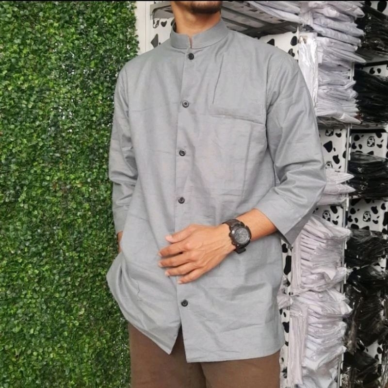 baju koko modern kemeja koko