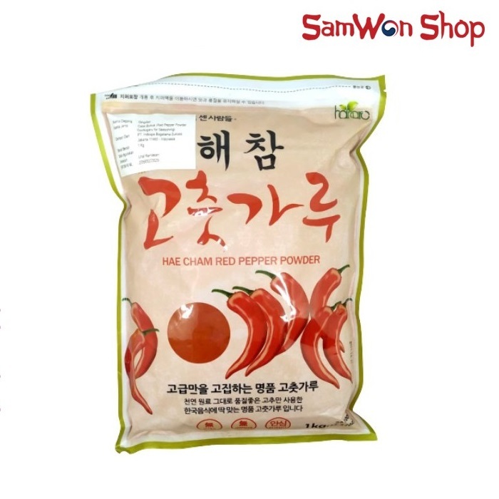 

HAE CHAM GOCHUGARU HALUS 1 KG - BUBUK CABE KOREA HAECHAM CHILI POWDER