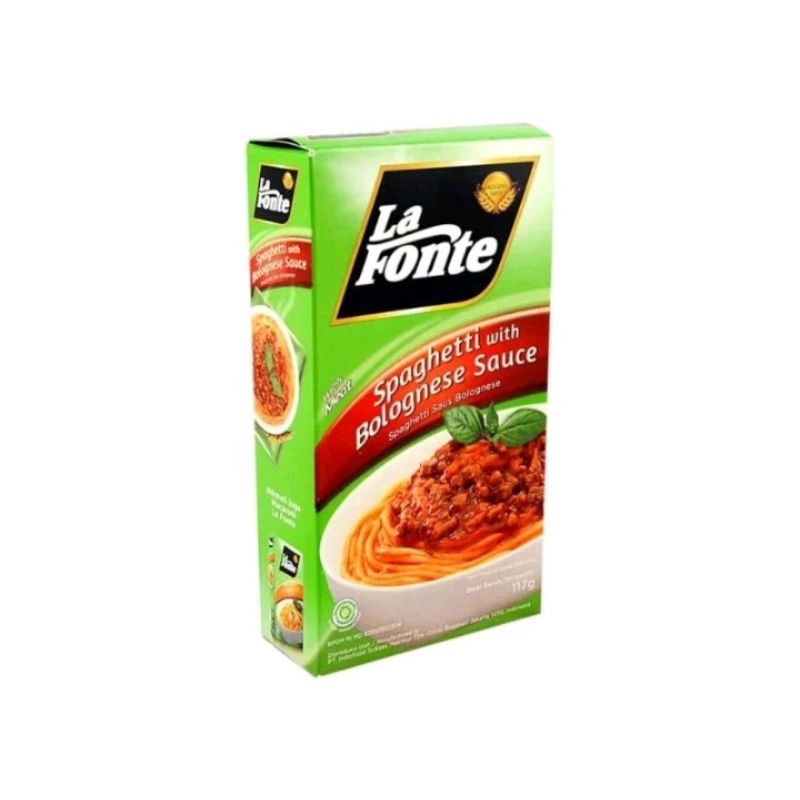 

La Fonte Spaghetti With Bolognese Sauce 117 gr