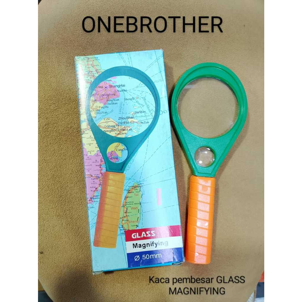 KACA PEMBESAR LENSA MAGNIFIER / GLASS MAGNIFIER MODEL RAKET
