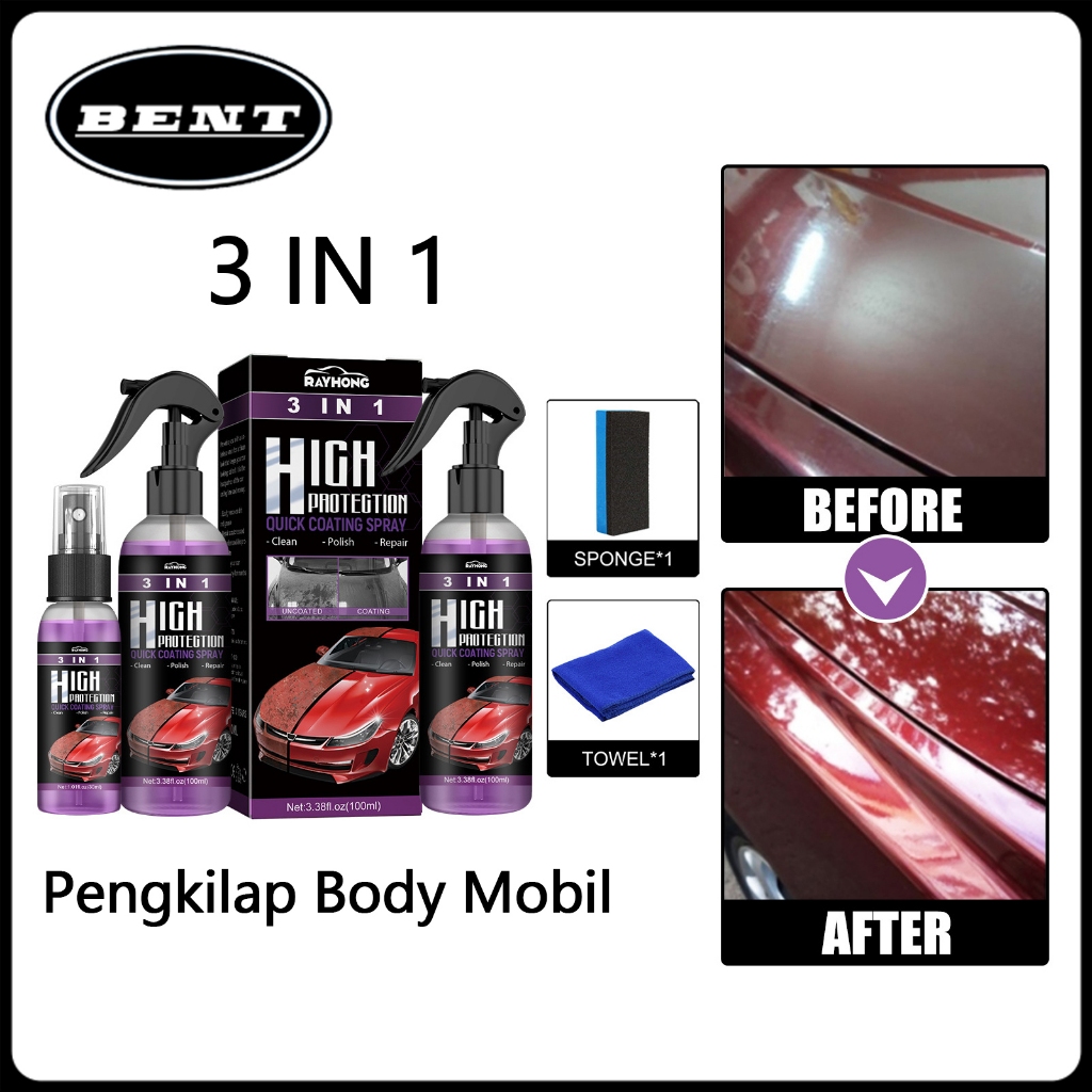 Pengkilap Body Motor Mobil / Nano Coating Anti Gores Poles Coating & Sealant Mobil