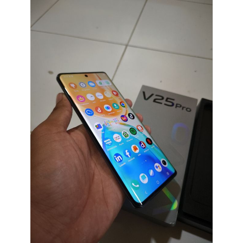 vivo v25 pro 5g 12/256 second lengkap mulus