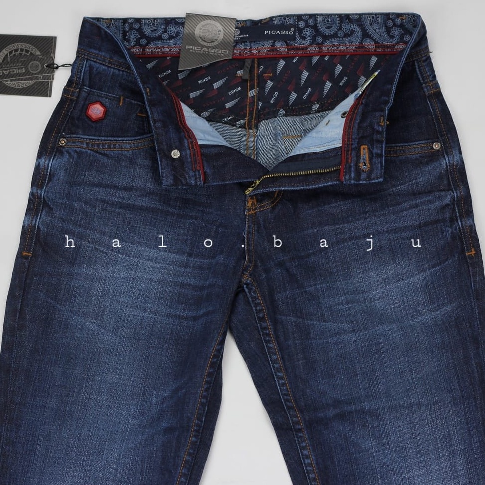 ↮ PICASSO JEANS PANJANG SLIMFIT ORIGINAL / CELANA JEANS ORIGINAL PICASSO/ JEANS ORIGINAL ひ