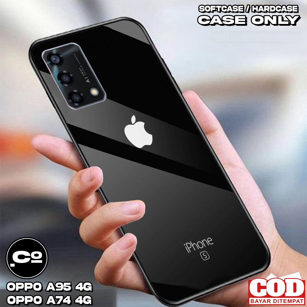 Case OPPO A95 4G / OPPO A74 4G - Casing OPPO A95 4G / OPPO A74 4G  [ BRAND ] Silikon OPPO A95 4G / O