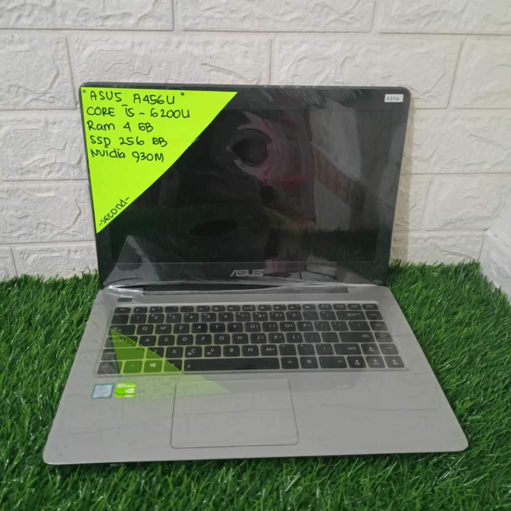LAPTOP MURAH ASUS A456U CORE I5-6200U RAM 4GB SSD 256GB NVDIA 930M