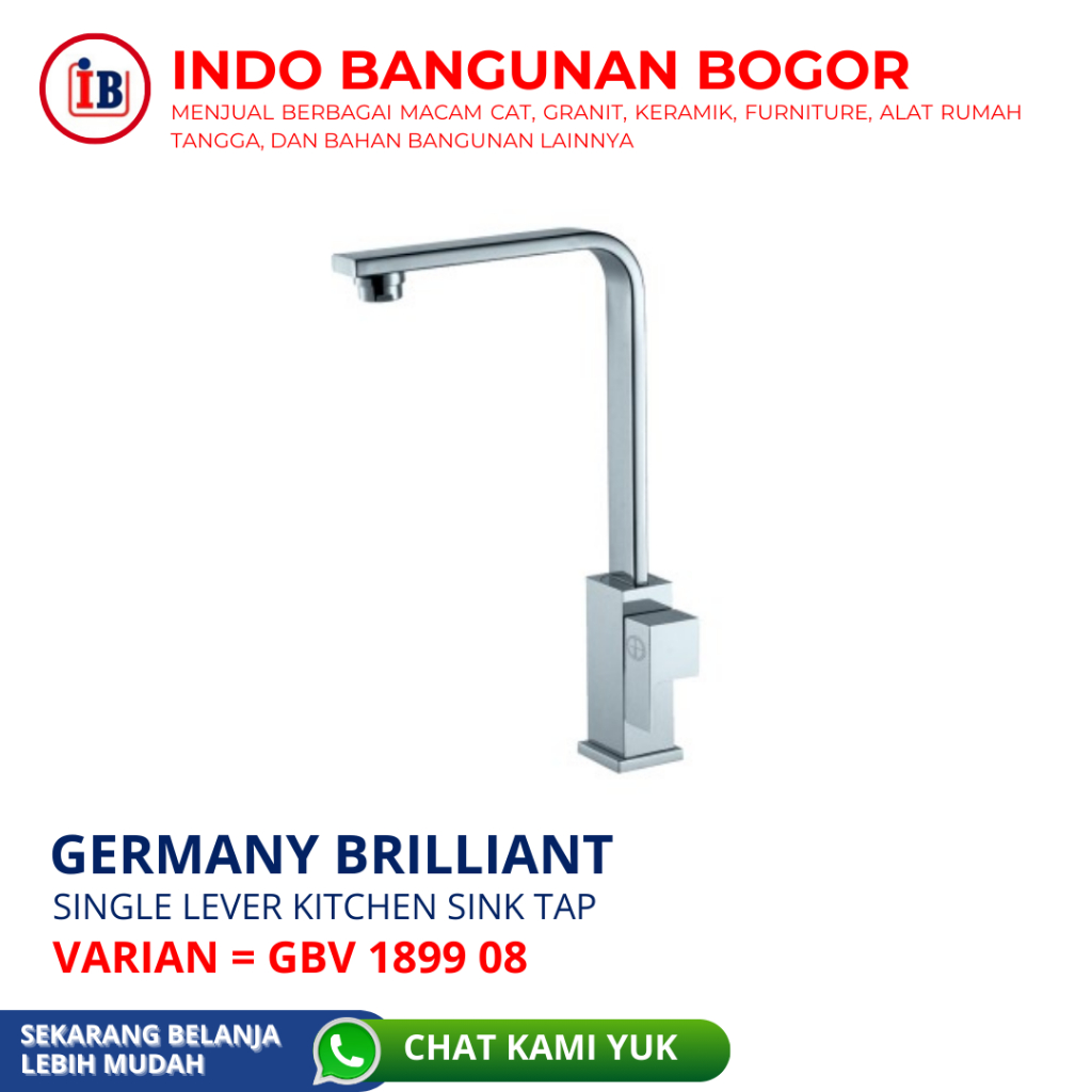 GERMANY BRILLIANT SINGLE LEVER KITCHEN SINK TAP 1899-08