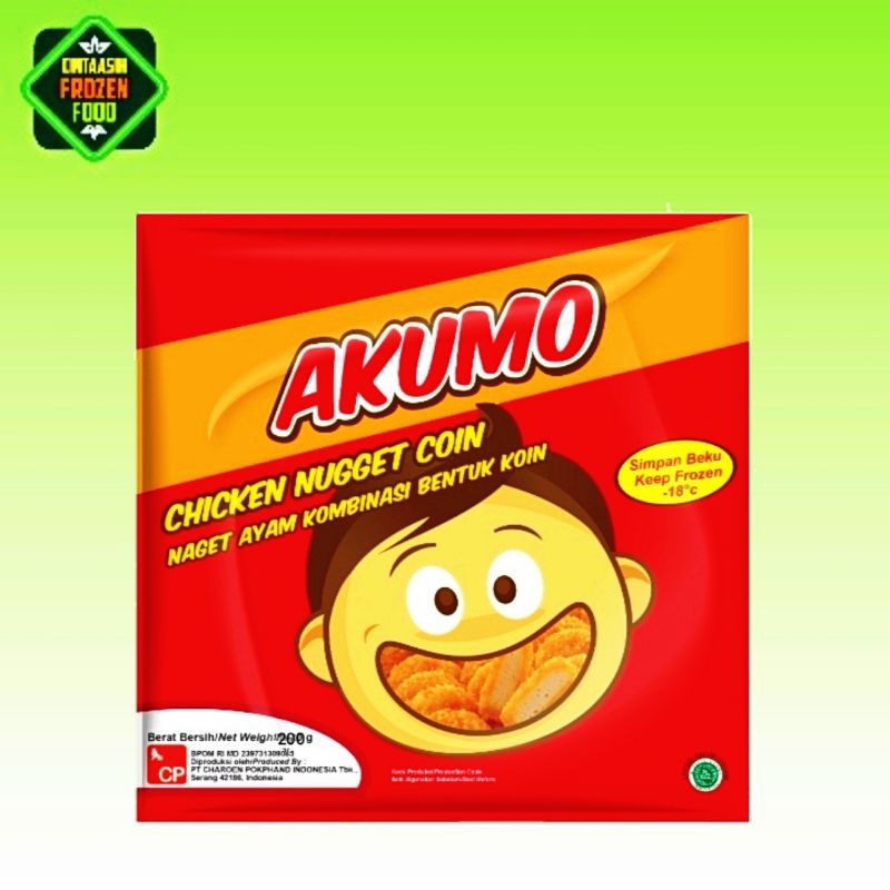 

Akumo chicken nugget coin 200g