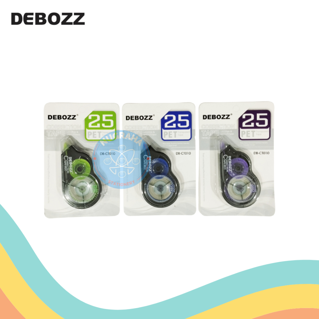 

CORRECTION TAPE DEBOZZ CT-010 (1 PCS)