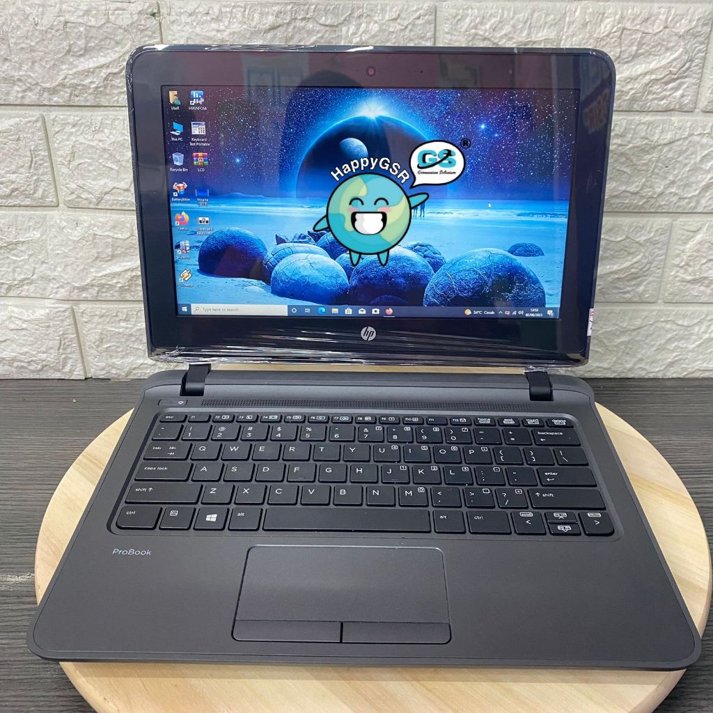 Hp ProBook Touchscreen Core i3gen5-6 Ram8GB SSD256 12" Cam Windows 10