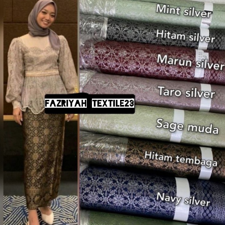 [KODE RPWUQ] COD/ SONGKET SEMI PALEMBANG/ BAHAN SONGKET/ SONGKET TENUN SEMI PALEMBANG/ Songket Palem