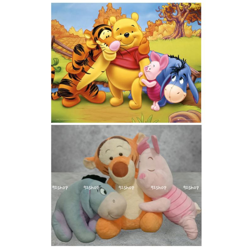 Boneka Winnie the Pooh & friends jumbo boneka tiger pooh jumbo boneka piglet jumbo boneka eyor jumbo