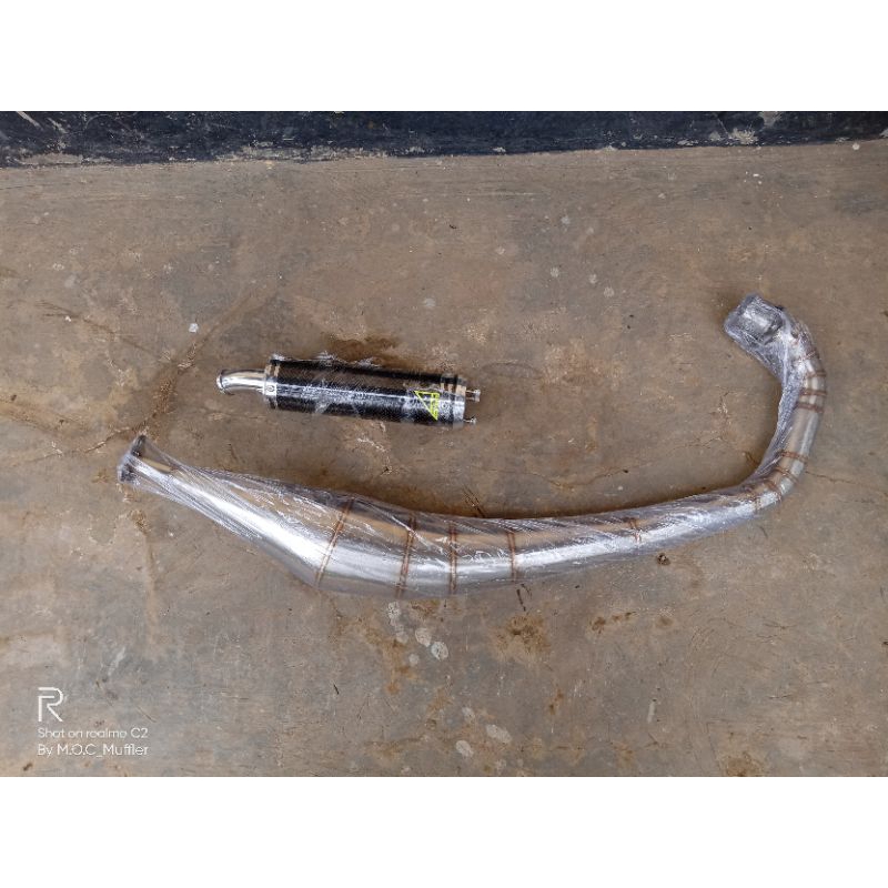 Knalpot Exzoz Suzuki Satria 2tak,Rg120,Rg150, RGR150