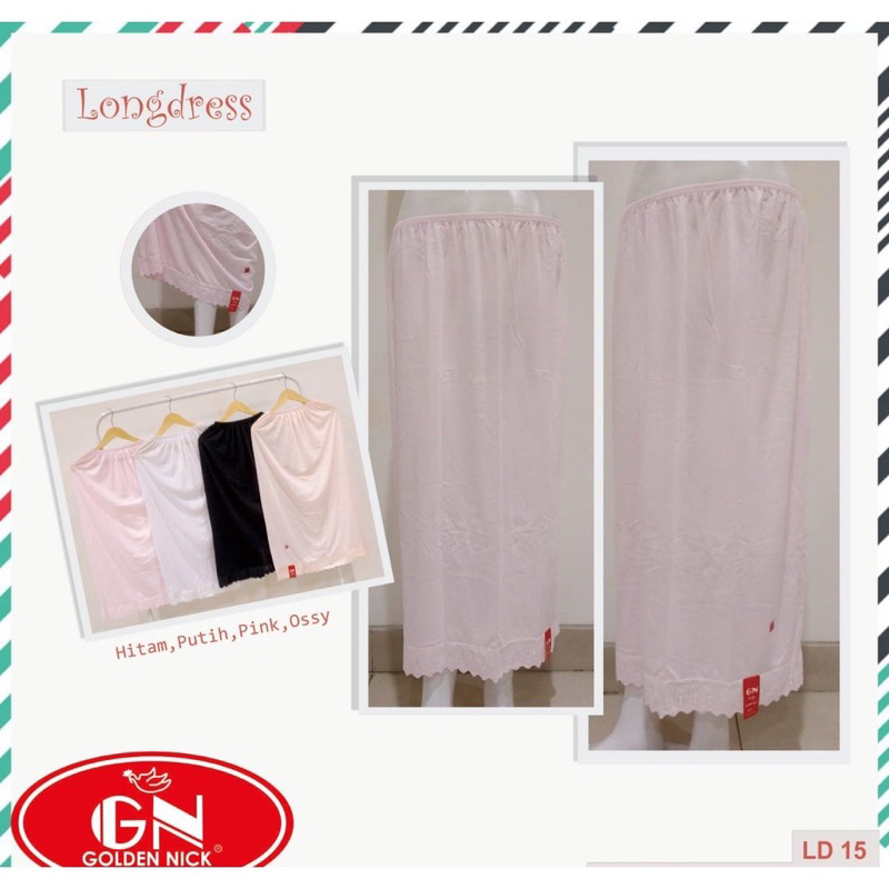 Androk rok panjang golden Nick jumbo semata kaki meksi golden nick