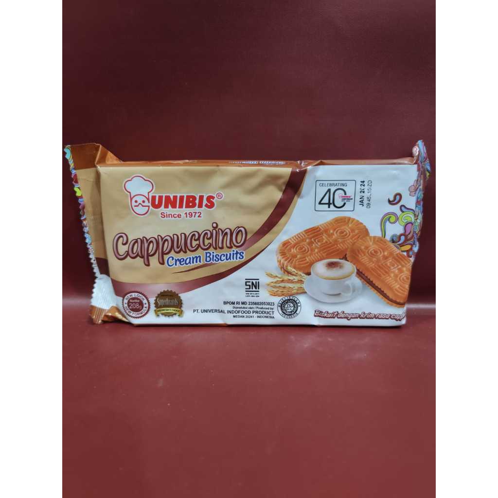 

Unibis Cappuccino Cream Biscuits 195gr