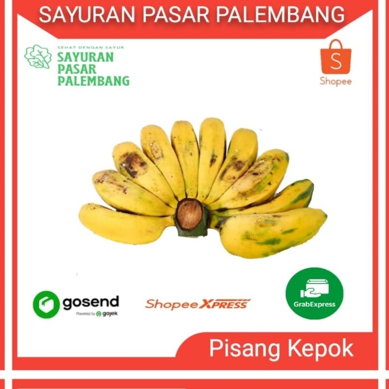 

Pisang Kepok - Sayuran Pasar Palembang