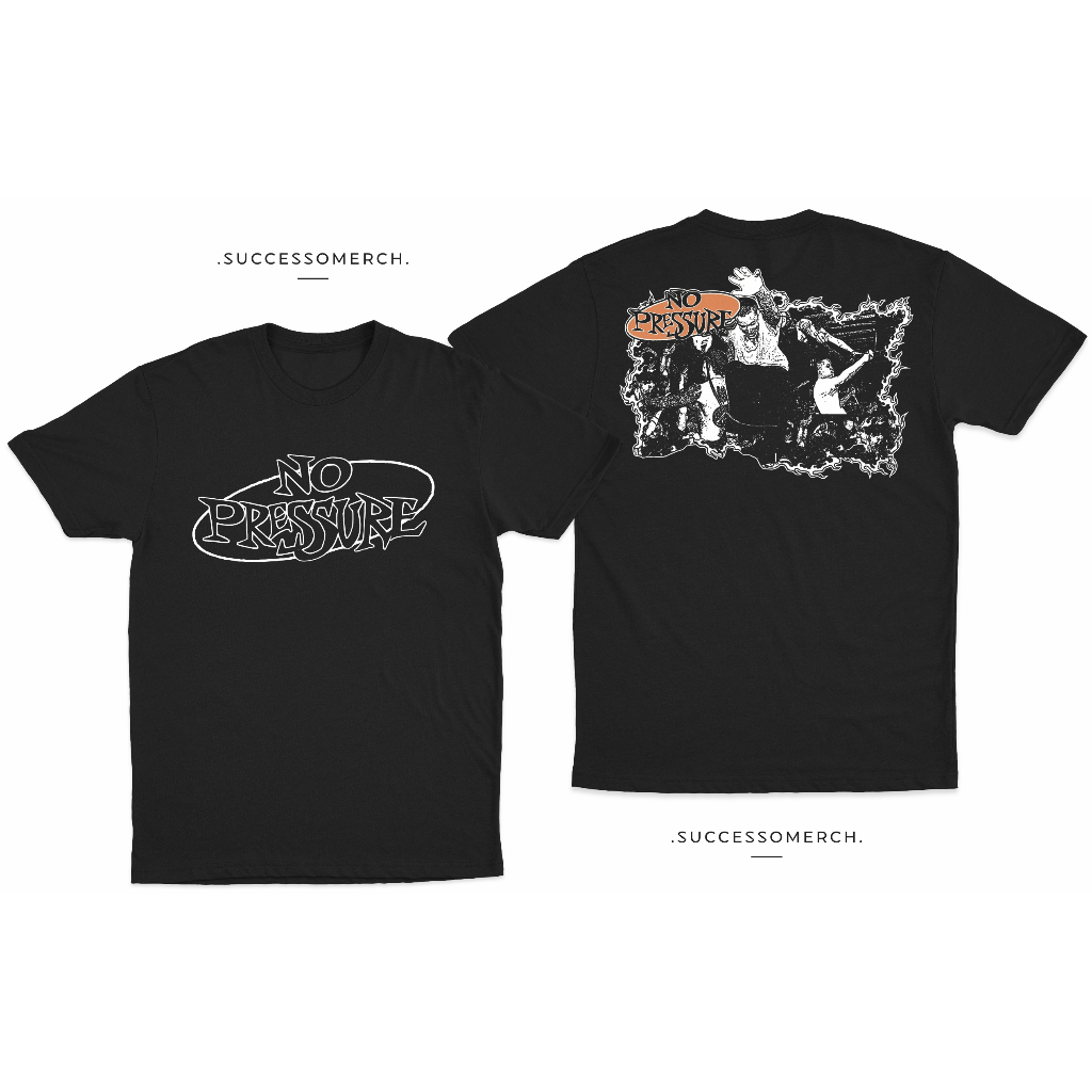KAOS BAND NO PRESSURE HARDCORE - TSHIRT NO PRESSURE