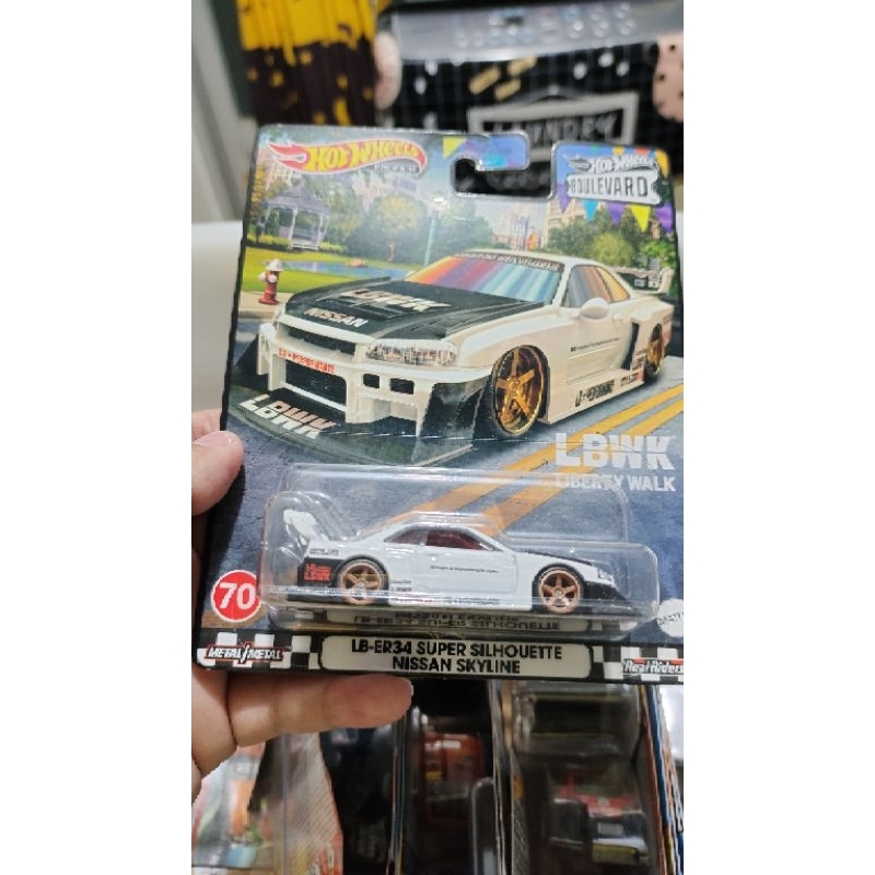 HOTWHEELS LB ER34 SUPER SILHOUETTE NISSAN SKYLINE