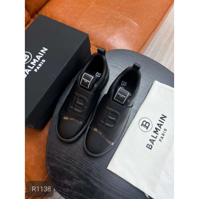 SEPATU SNEAKER PRIA BALMAIN IMPORT BRANDED