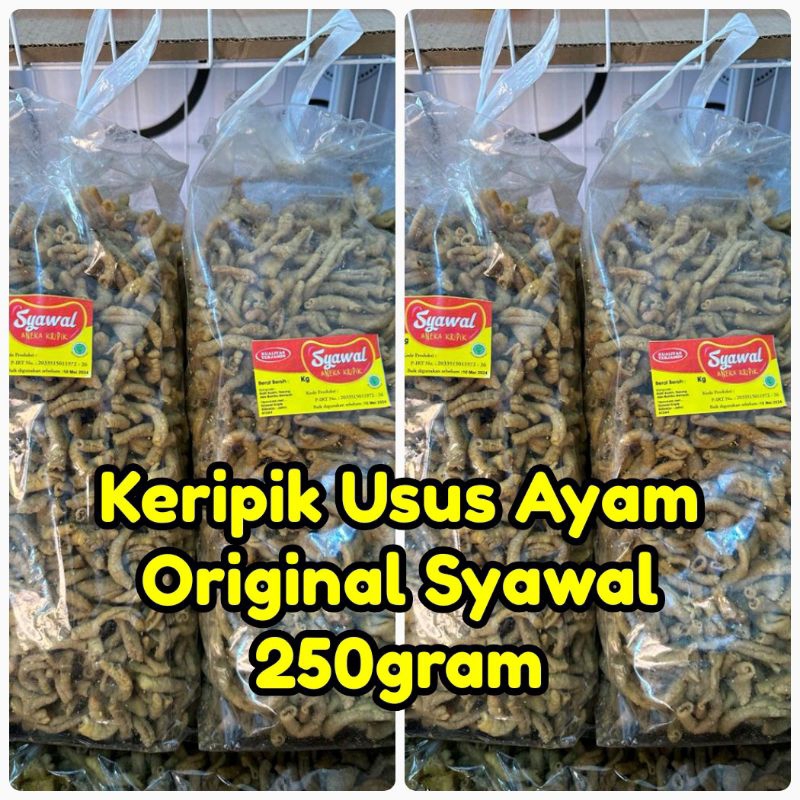 

Kripsus Ayam Original Syawal 250gram