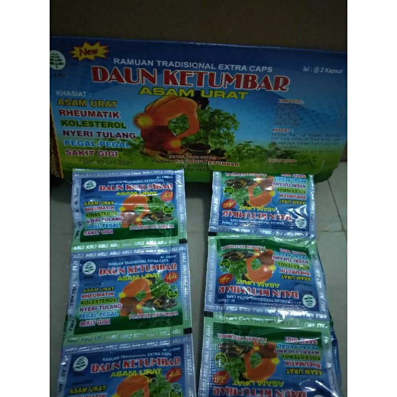 kapsul herbal daun ketumbar