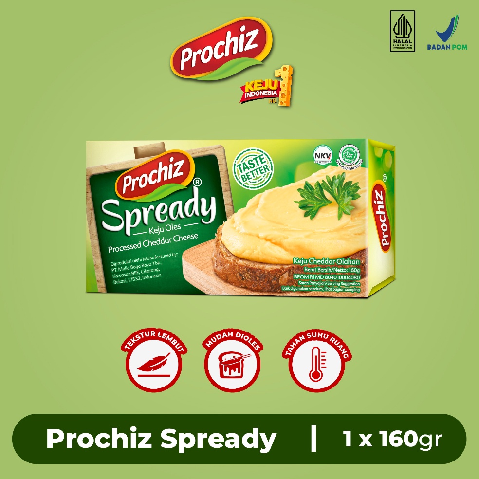 

Keju PROCHIZ Spready 160 gr 43